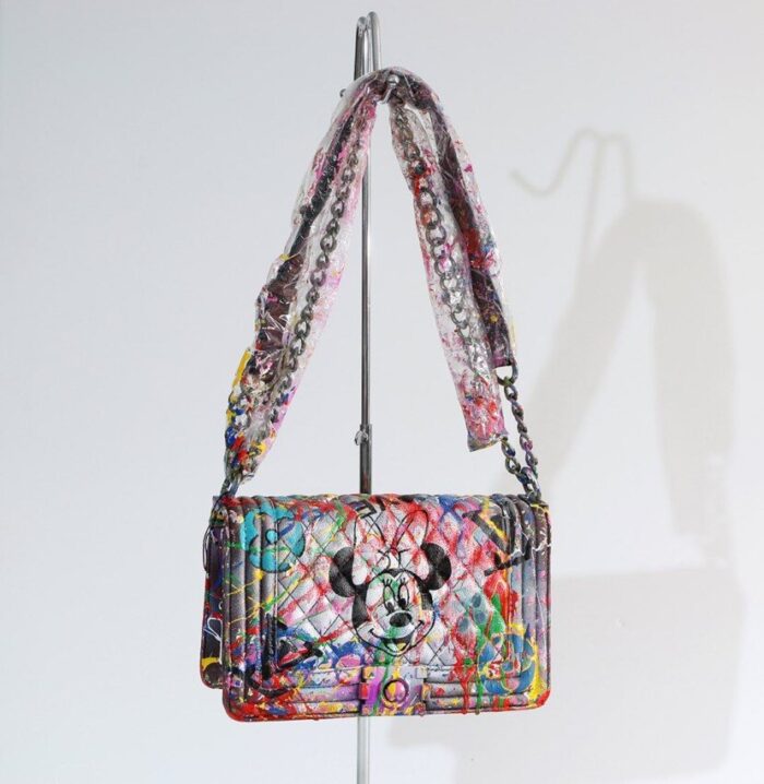 Hand Painted Handbag 3 - Image 2