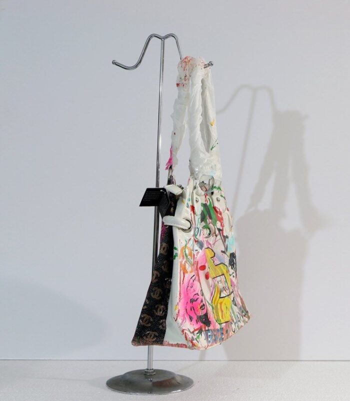 Hand Painted Handbag 4 - Image 4