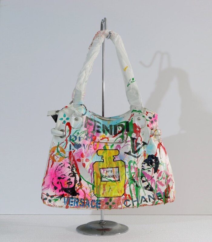Hand Painted Handbag 4 - Image 2