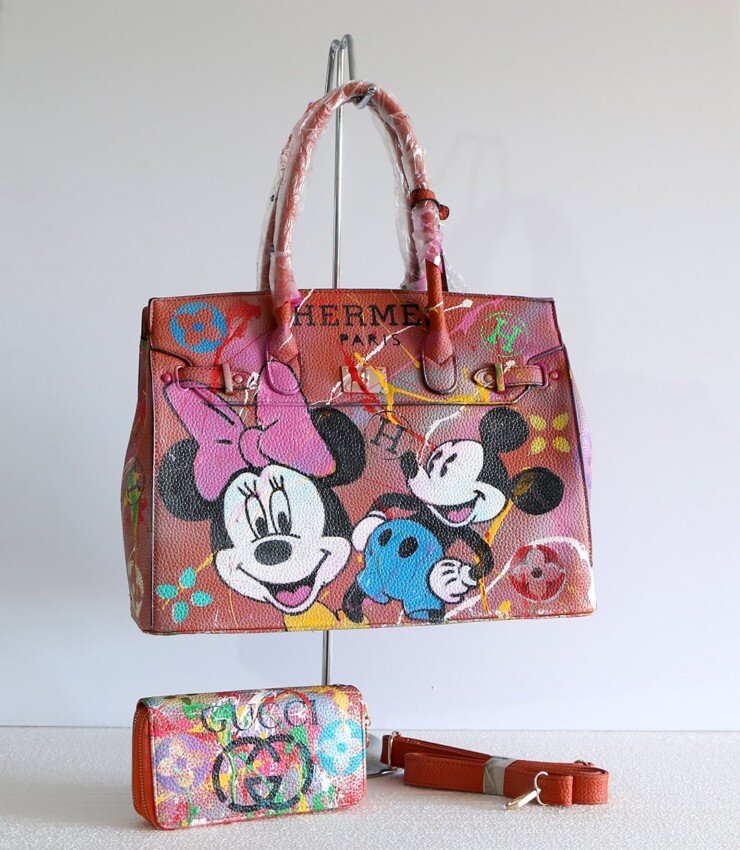 hand painted bags