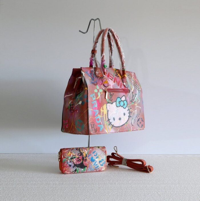Hand Painted Handbag - Image 3