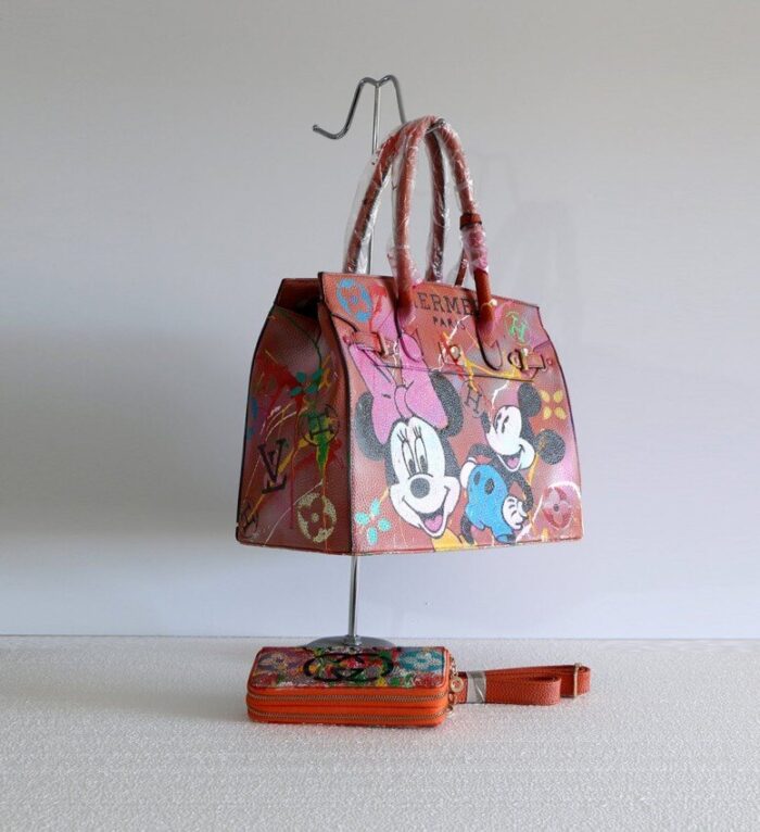 Hand Painted Handbag - Image 4