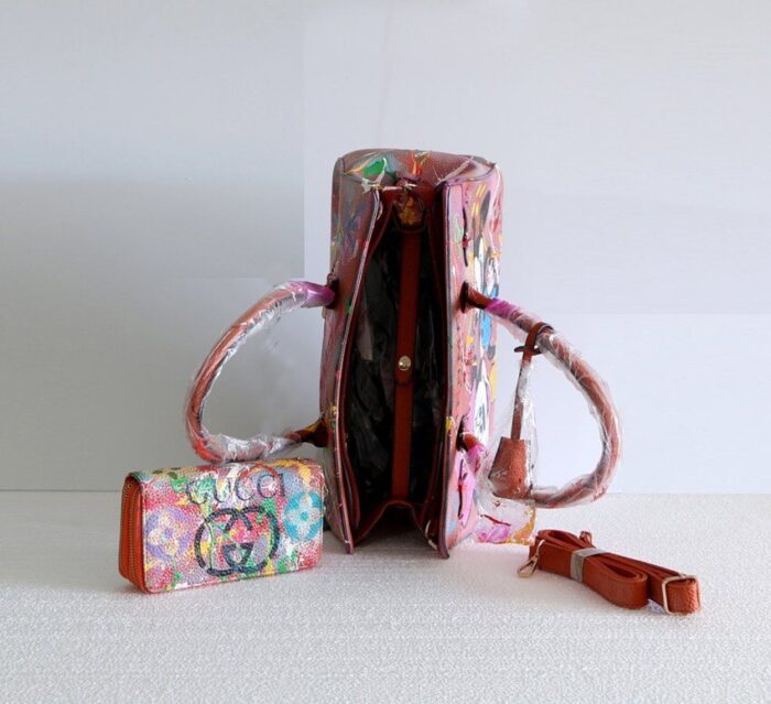 Hand Painted Handbag - Image 5