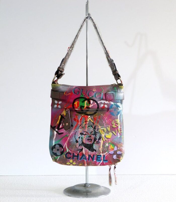 Hand Painted Handbag 5 - Image 2