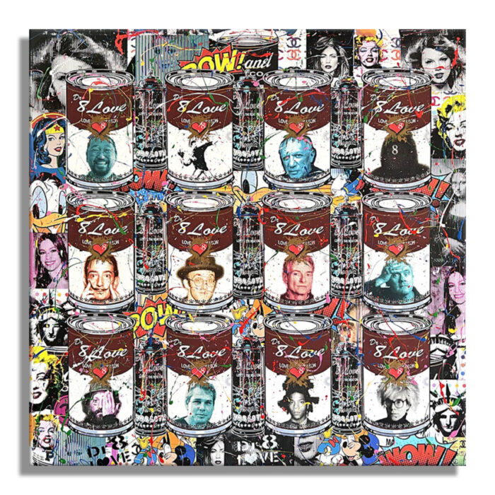 Pop Art - Original Painting on canvas