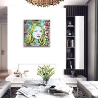 Kate Chanel LV - Original Painting on canvas - Image 2