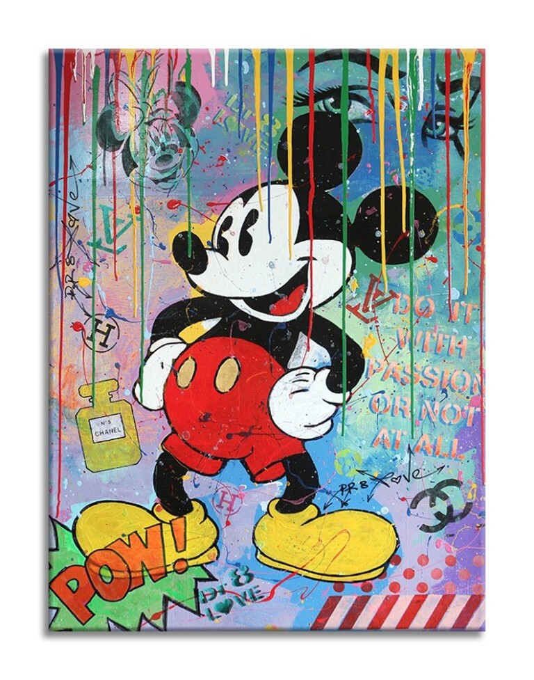 Do it Mickey - Original Painting on canvas