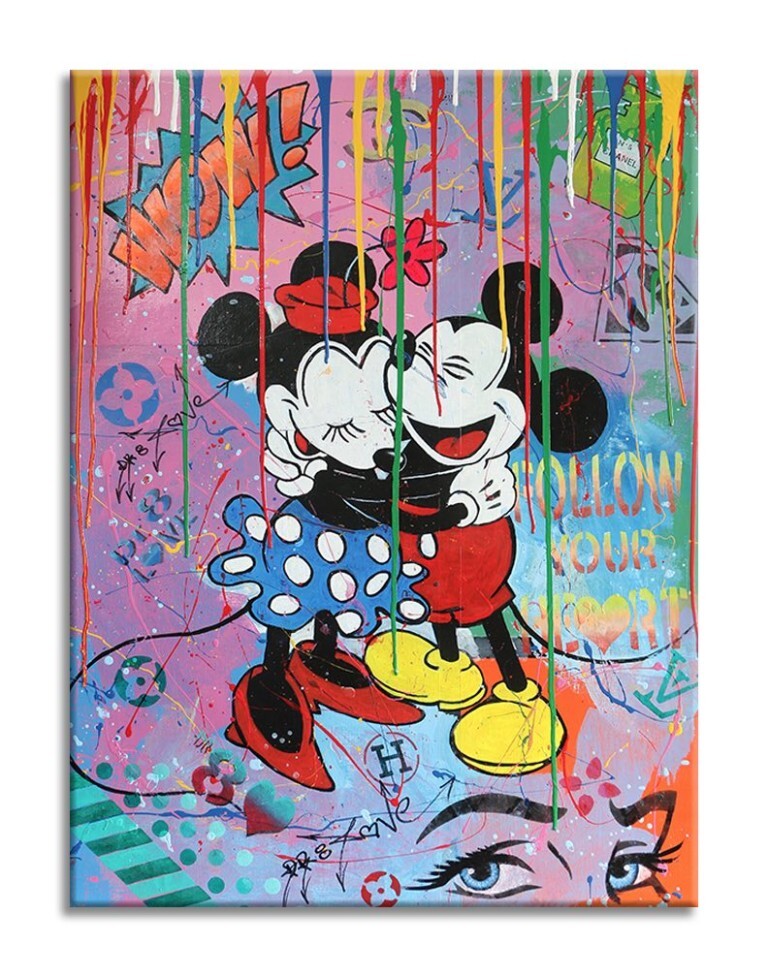 Follow Mickey Minnie - Print Limited Edition