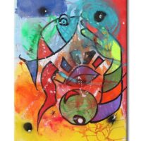 Club - Original Abstract Painting on canvas
