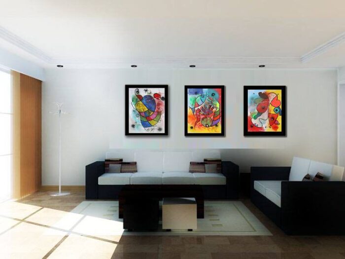 Lily - Original Abstract Painting on canvas - Image 2