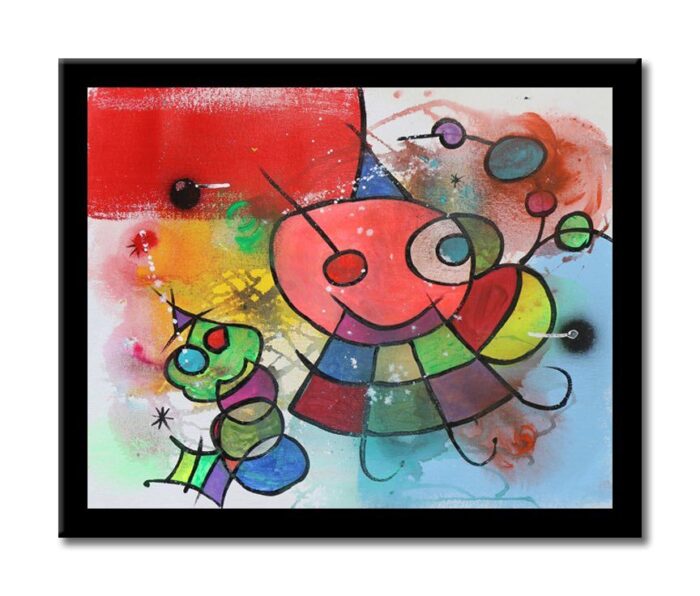 Nick - Original Abstract Painting on canvas - Image 3