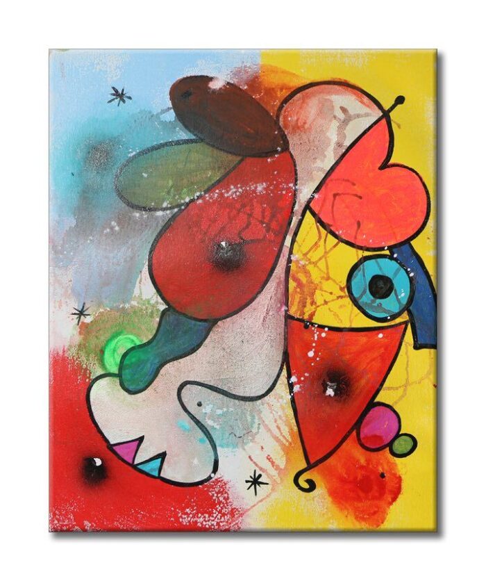 Past - Original Abstract Painting on canvas