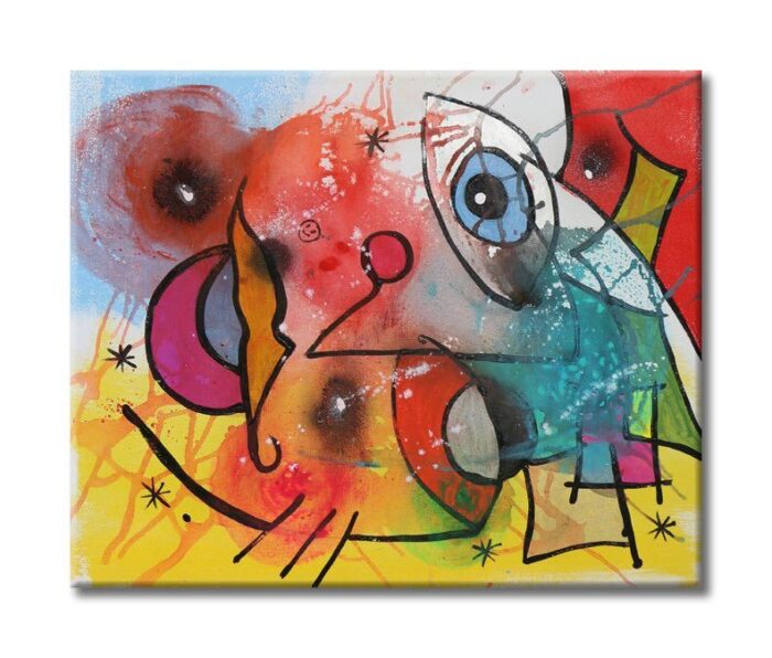 Time - Original Abstract Painting on canvas