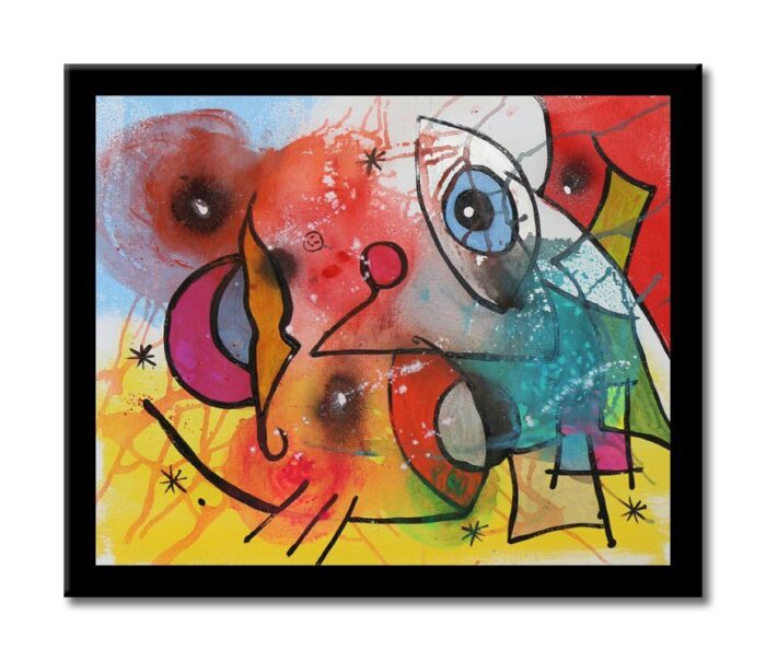 Time - Original Abstract Painting on canvas - Image 3