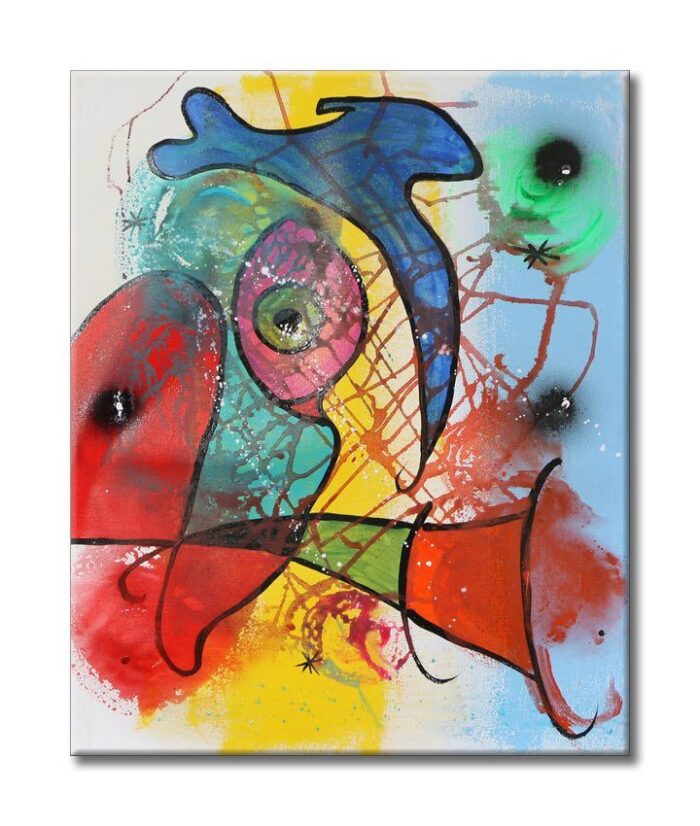 Vitality - Original Abstract Painting on canvas