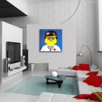 Thank you medical workers - Original Painting on canvas - Image 2