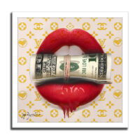 Suit Kiss - Original Painting on canvas - Image 3