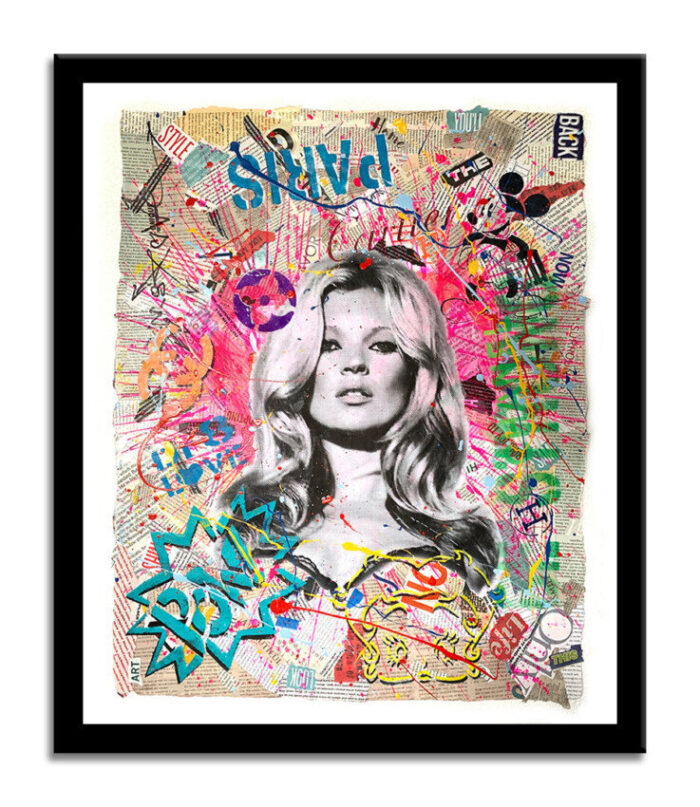 Kate Paris - Original Painting on Paper - Image 3