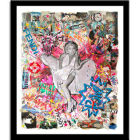 Marilyn Fendi - Original Painting on Paper - Image 3