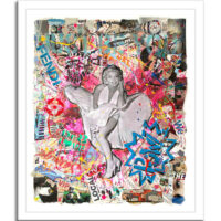 Marilyn Fendi - Original Painting on Paper - Image 5
