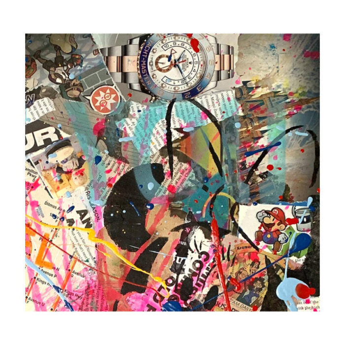Marilyn Fendi - Original Painting on Paper - Image 6
