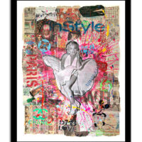Marilyn in Style - Original Painting on Paper - Image 3
