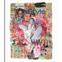 Marilyn in Style - Original Painting on Paper - Image 5