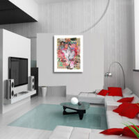 Marilyn in Style - Original Painting on Paper - Image 4