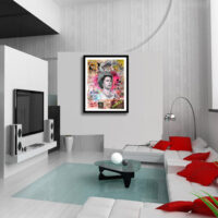 Queen Post - Original Painting on Paper - Image 2