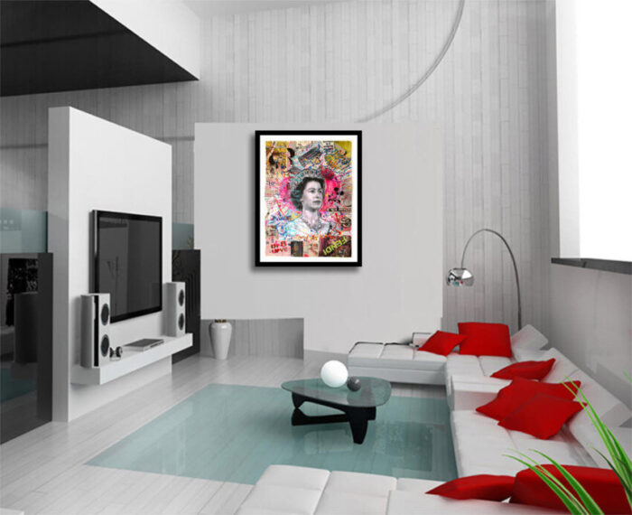 Queen Post - Original Painting on Paper - Image 2