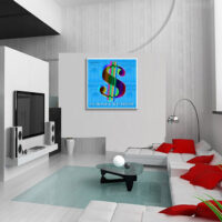 In Money we Trust-Blue- Print Limited Edition - Image 4