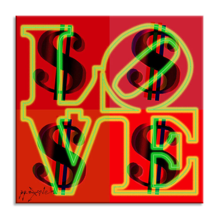 Love-Red_Black - Print Limited Edition