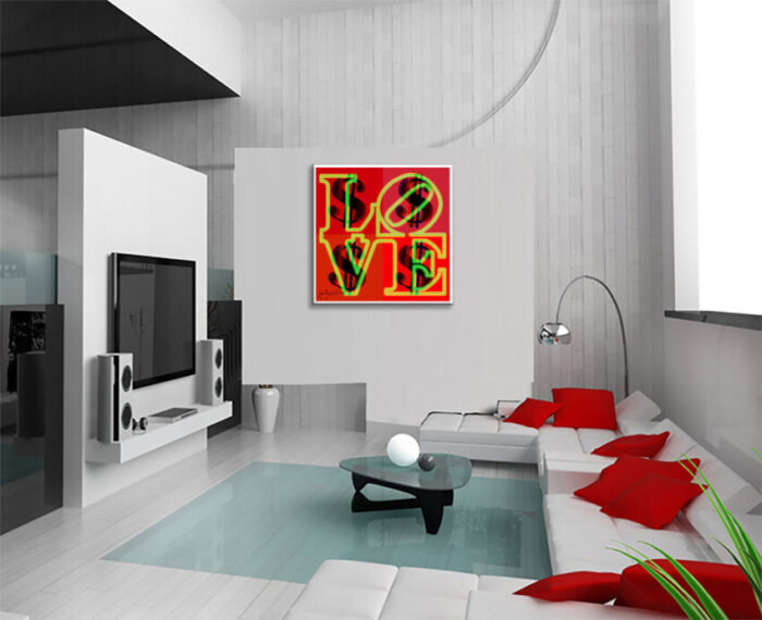 Love-Red_Black - Print Limited Edition - Image 4
