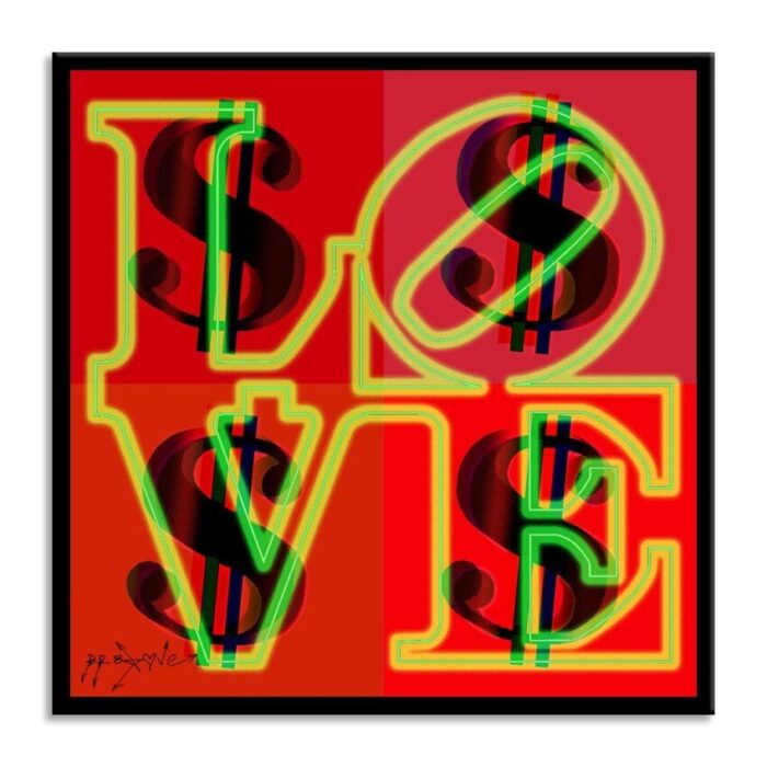 Love-Red_Black - Print Limited Edition - Image 3