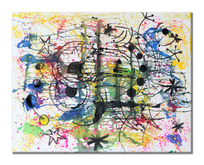 Andromeda - Original Abstract Painting on canvas