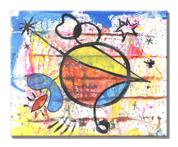 Antar - Original Abstract Painting on canvas