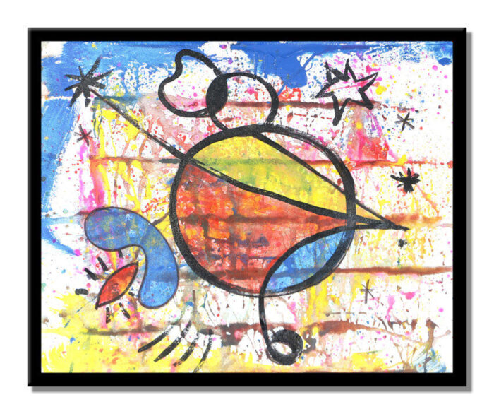 Antar - Original Abstract Painting on canvas - Image 3