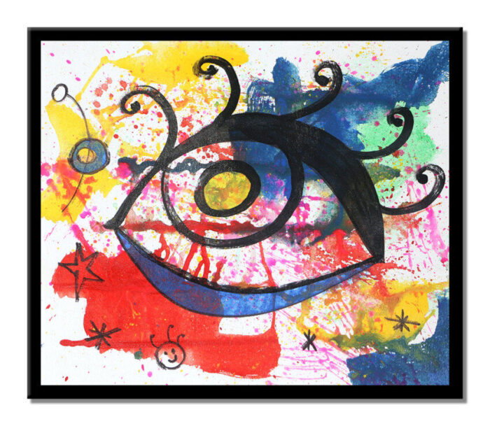 Apus - Original Abstract Painting on canvas - Image 3