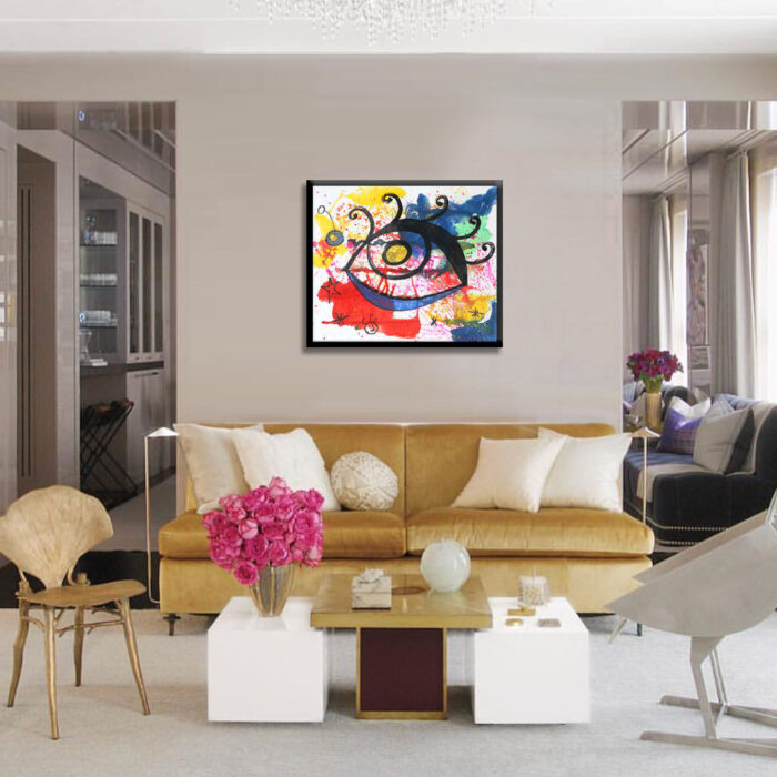 Apus - Original Abstract Painting on canvas - Image 2