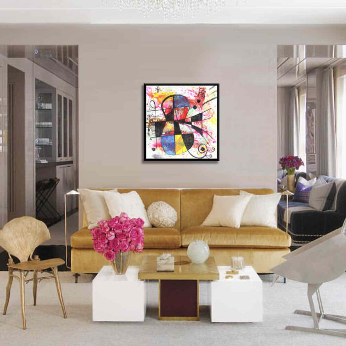 Ara - Original Abstract Painting on canvas - Image 2
