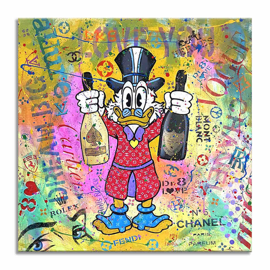 Dr8love Street Pop Art, Original Paintings Limited Editions Paper & canvas