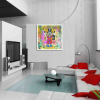 Let's Celebrate - Original Painting on canvas - Image 2