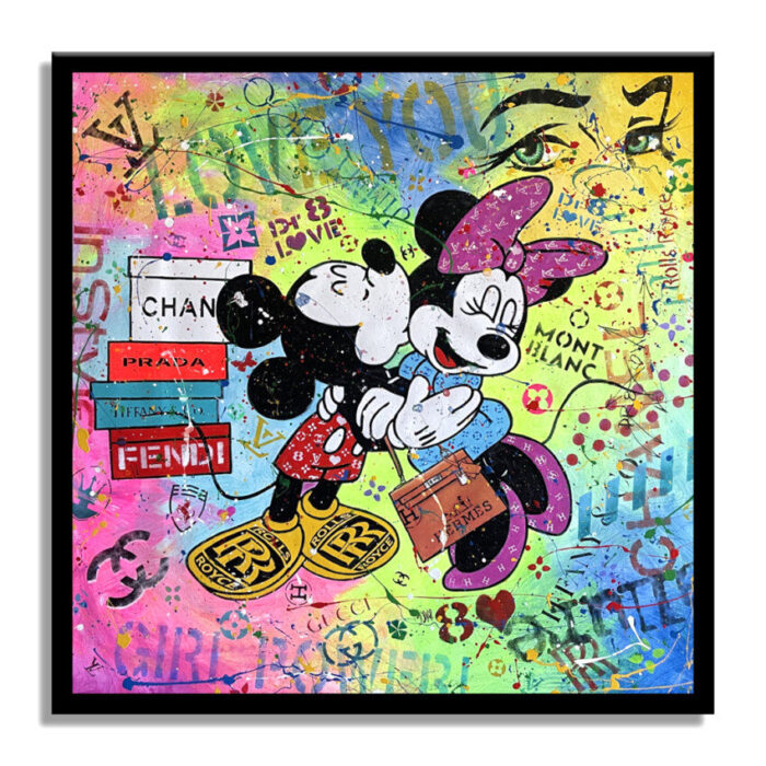 Love more - Original Painting on canvas - Image 3