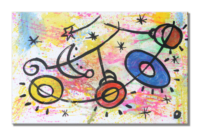 Pleiades - Original Abstract Painting on canvas