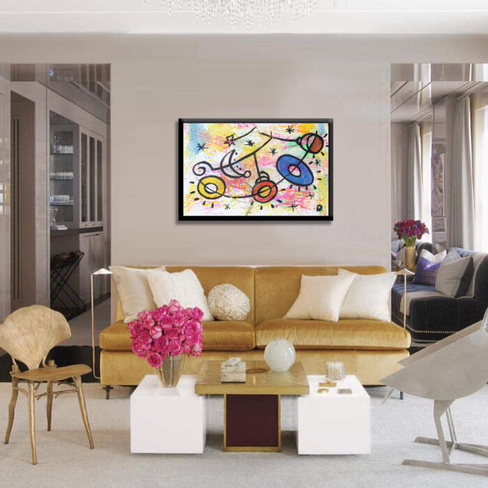 Pleiades - Original Abstract Painting on canvas - Image 2