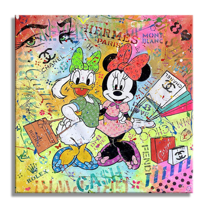 Shopping therapy - Original Painting on canvas