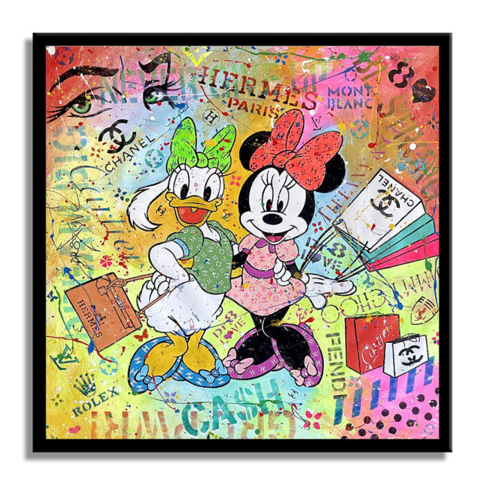 Shopping therapy - Original Painting on canvas - Image 5