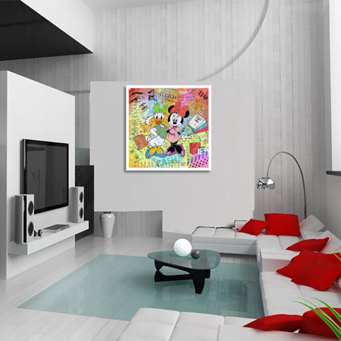 Shopping therapy - Original Painting on canvas - Image 2