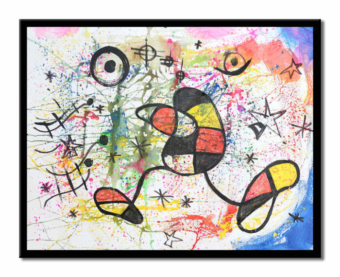 Sirius - Original Abstract Painting on canvas - Image 3