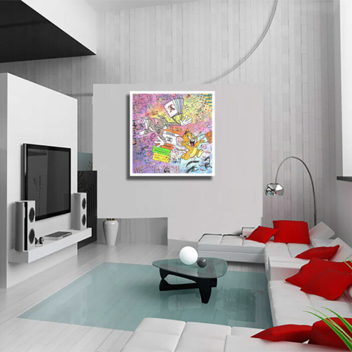 Tom weekender - Original Painting on canvas - Image 4